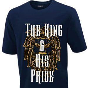 A King and His Pride Custom T-shirt